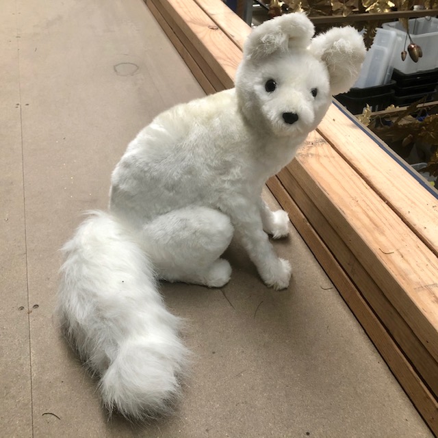 FOX, White Faux Fur